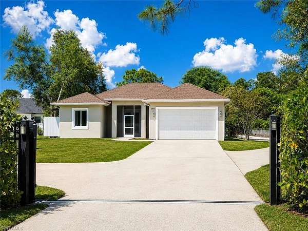 1.64 Acres of Land with Home for Sale in Naples, Florida
