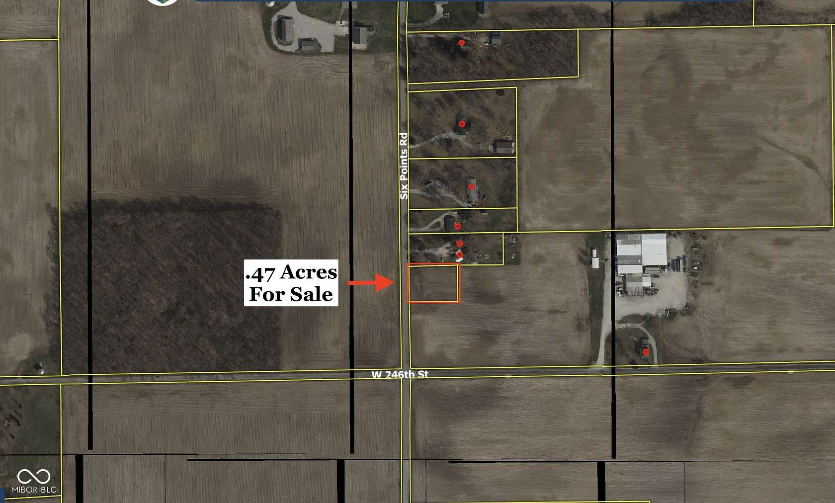 0.47 Acres of Land for Sale in Sheridan, Indiana