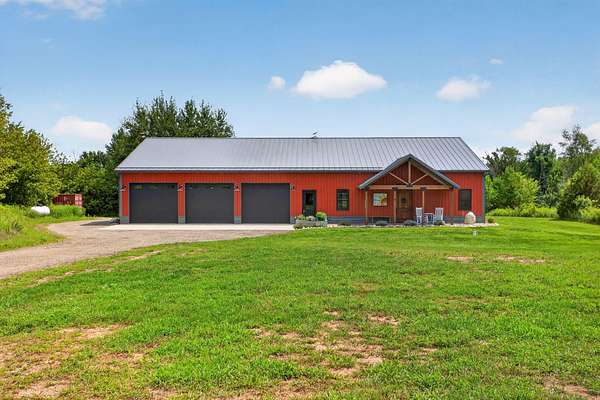 3.7 Acres of Land with Home for Sale in Cement City, Michigan