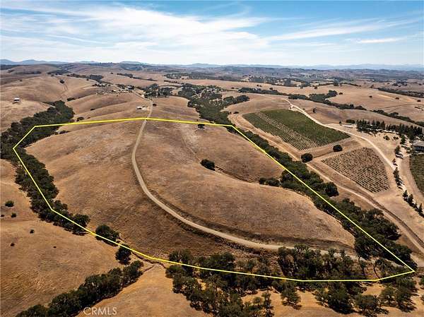 30.2 Acres of Agricultural & Residential Land for Sale in Paso Robles, California
