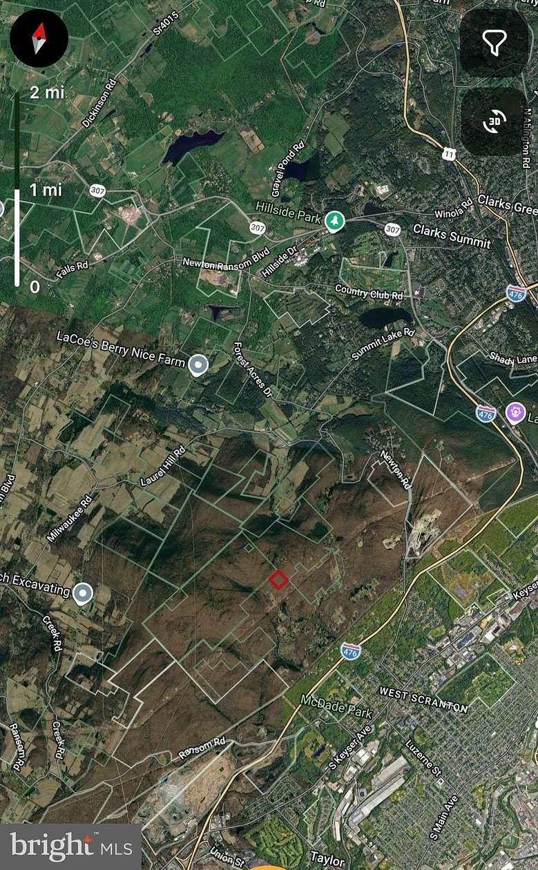 10 Acres of Recreational Land for Sale in Scranton, Pennsylvania