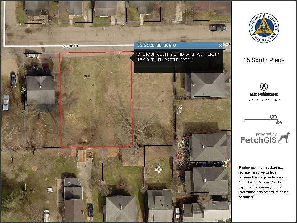 0.21 Acres of Residential Land for Sale in Battle Creek, Michigan