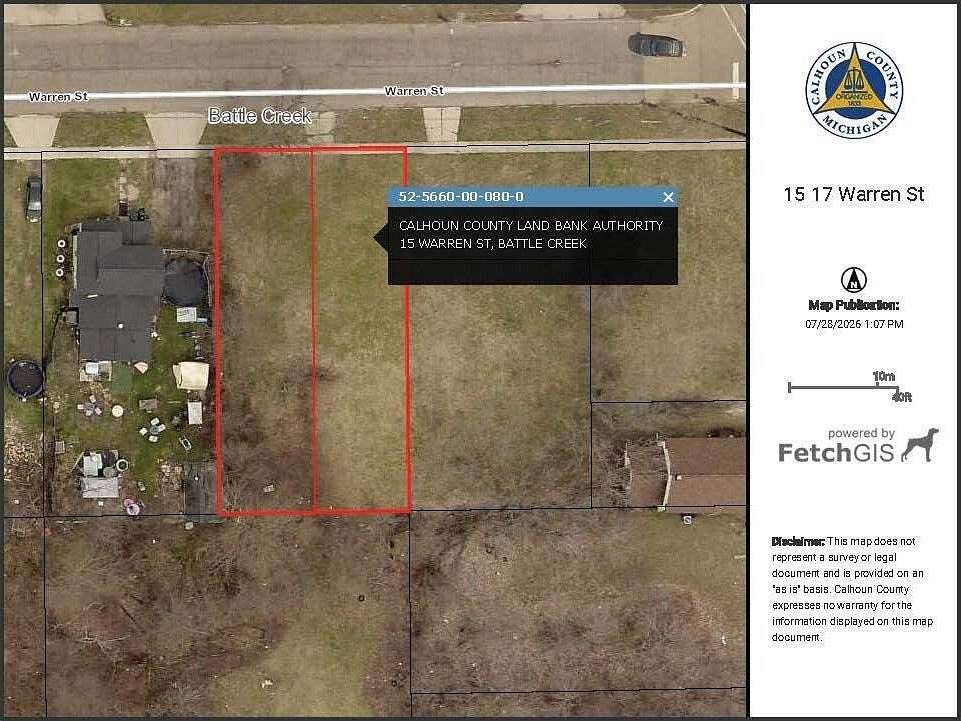 0.21 Acres of Land for Sale in Battle Creek, Michigan