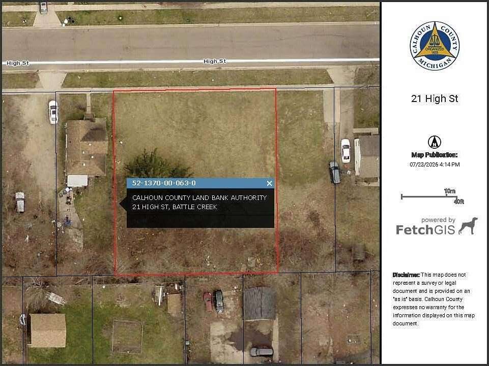 0.35 Acres of Residential Land for Sale in Battle Creek, Michigan