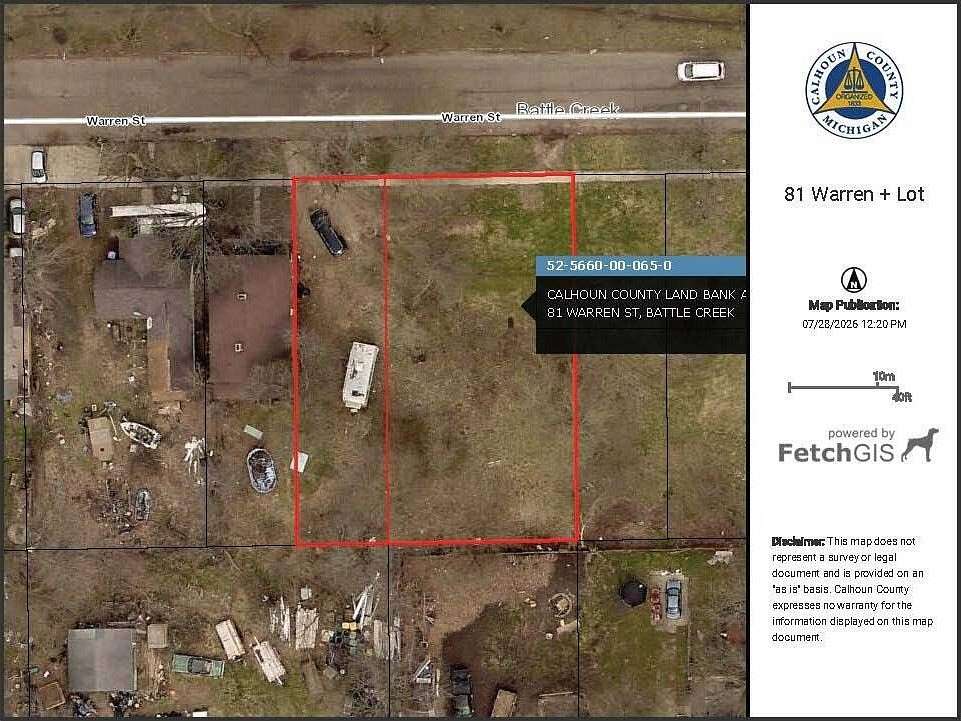 0.3 Acres of Residential Land for Sale in Battle Creek, Michigan