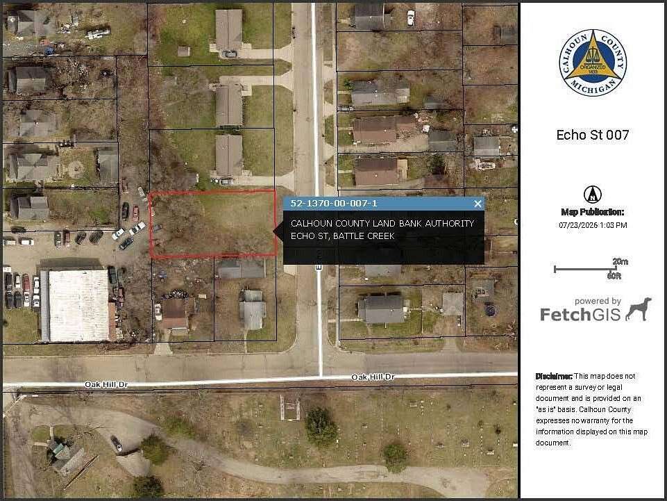 0.2 Acres of Residential Land for Sale in Battle Creek, Michigan