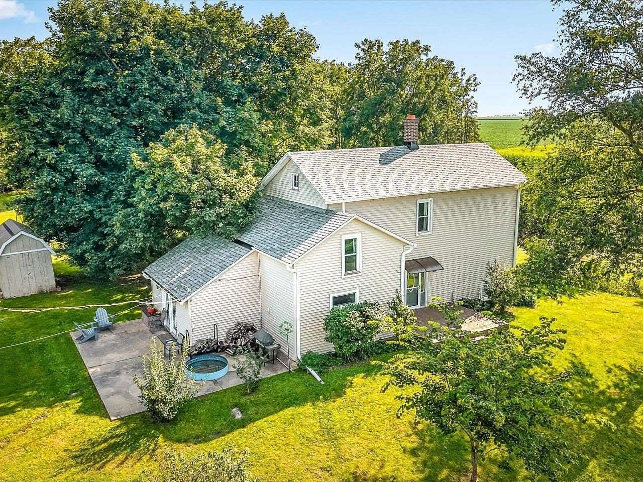 3 Acres of Land with Home for Sale in Polo, Illinois