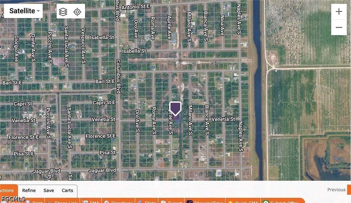 0.23 Acres of Residential Land for Sale in Lehigh Acres, Florida