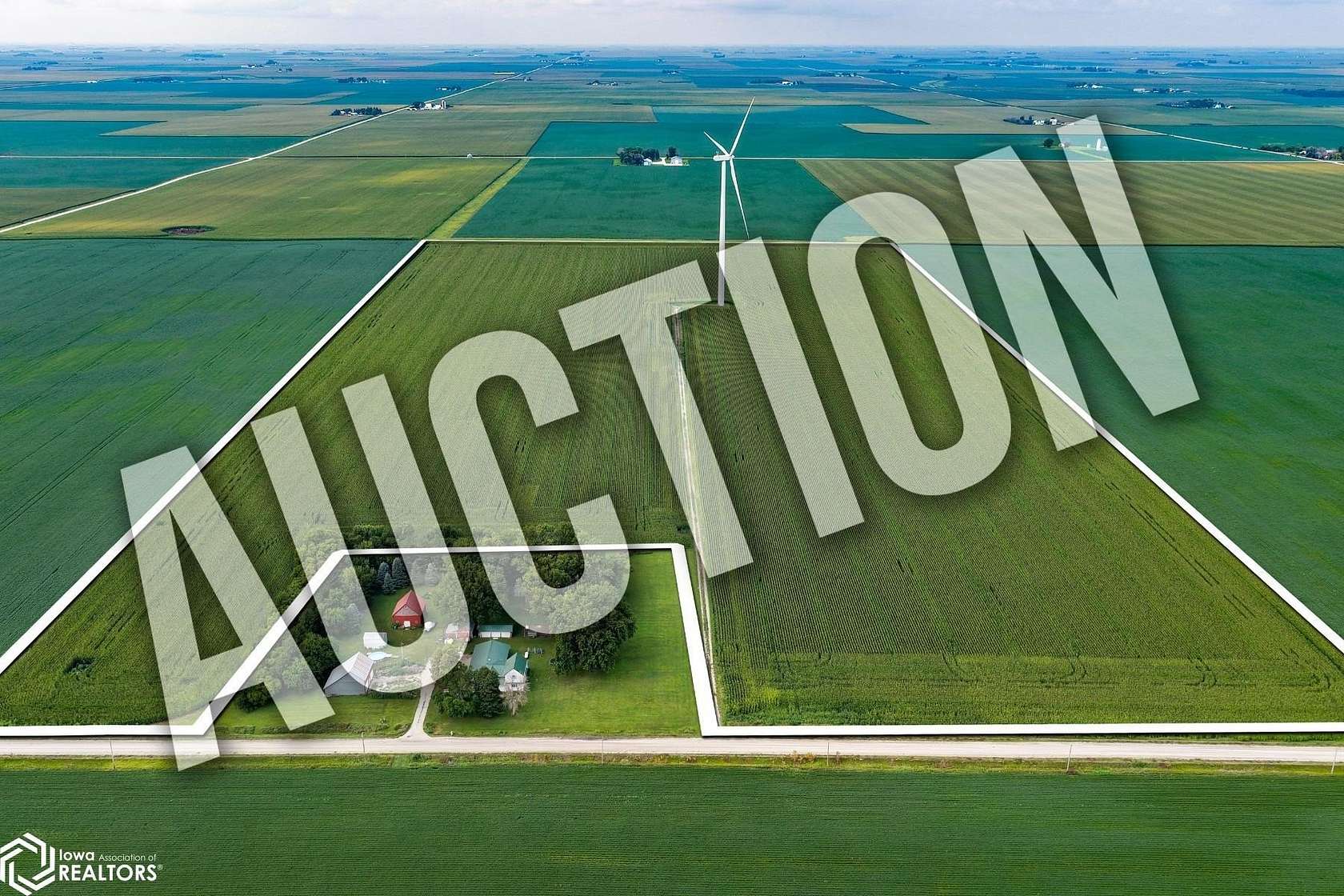 76 Acres of Agricultural Land for Sale in Palmer, Iowa