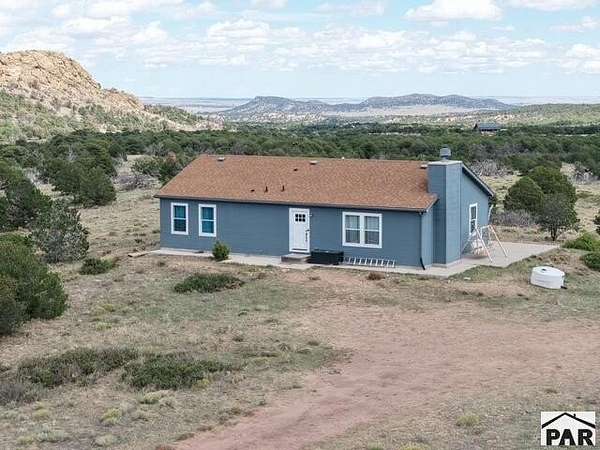 42 Acres of Recreational Land with Home for Sale in Walsenburg, Colorado