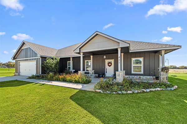 7.58 Acres of Land with Home for Sale in Weatherford, Texas