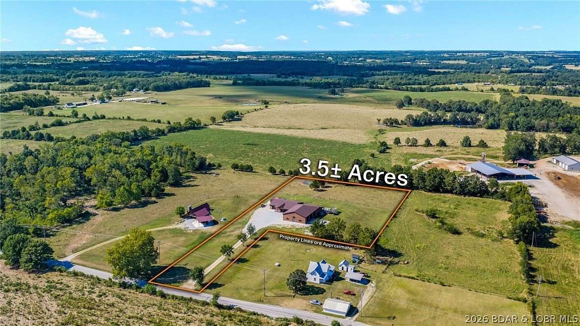3.5 Acres of Land with Home for Sale in Grant Township, Missouri