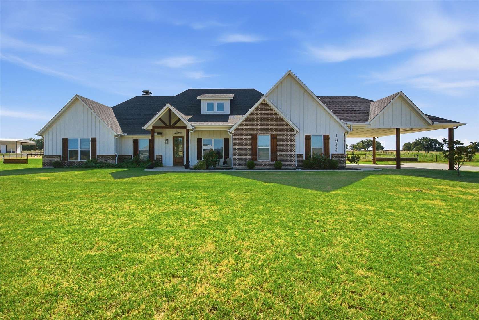 5 Acres of Land with Home for Sale in Poolville, Texas