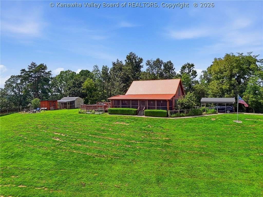 26 Acres of Recreational Land with Home for Sale in Kenna, West Virginia