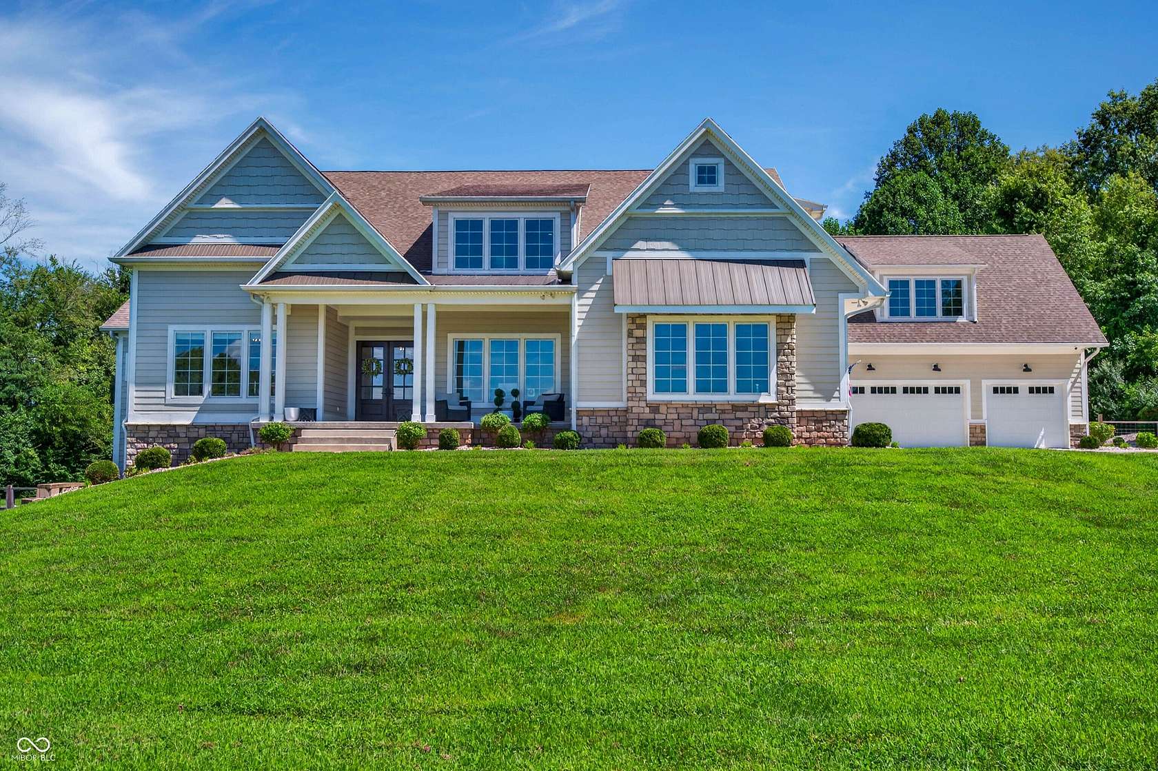 3.23 Acres of Land with Home for Sale in Columbus, Indiana