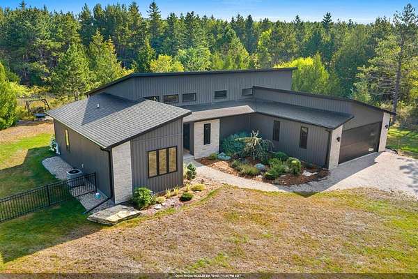 5 Acres of Land with Home for Sale in Baileys Harbor, Wisconsin