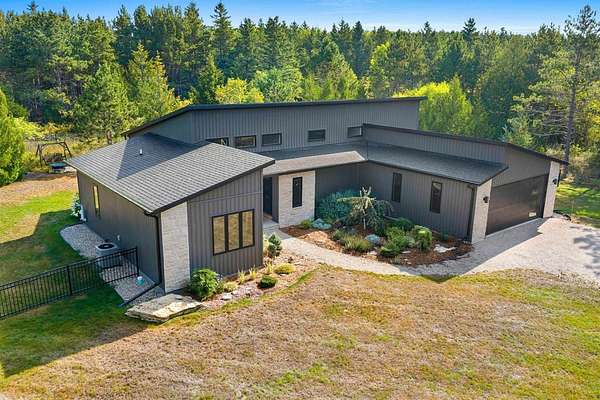 5 Acres of Land with Home for Sale in Baileys Harbor, Wisconsin
