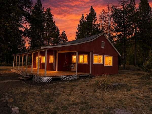 7.5 Acres of Land with Home for Sale in Loon Lake, Washington