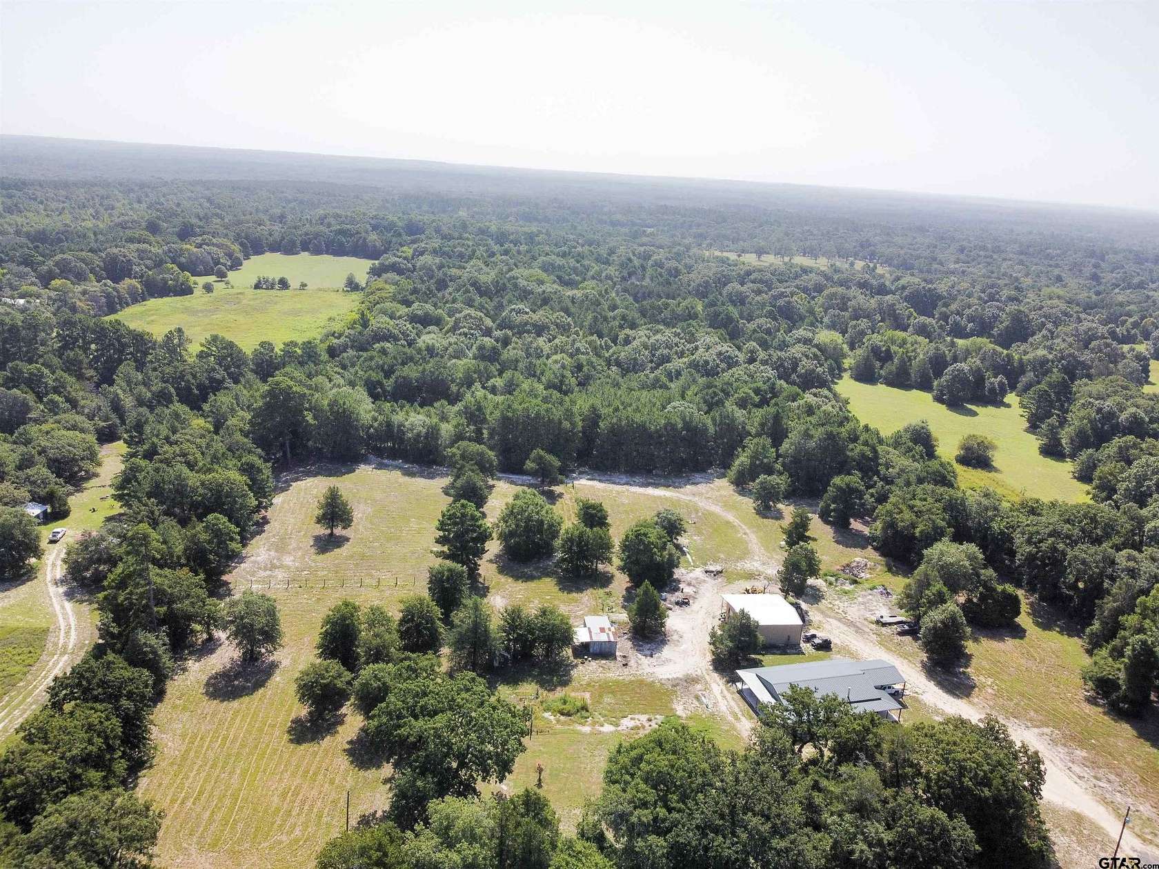 30 Acres of Land with Home for Sale in Quitman, Texas
