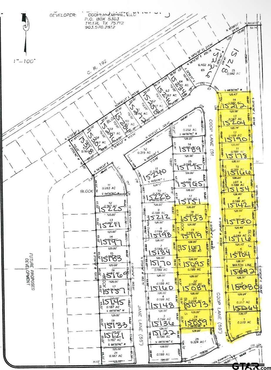 0.2 Acres of Land for Sale in Tyler, Texas