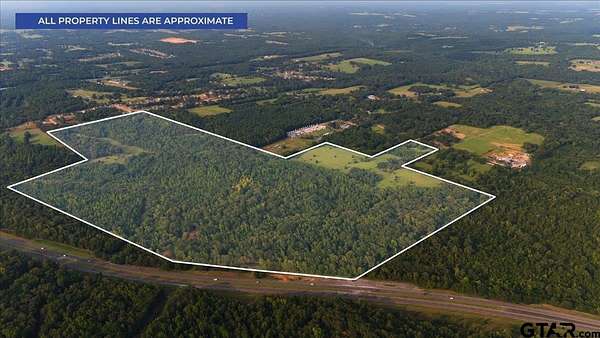 211 Acres of Land for Sale in Tyler, Texas
