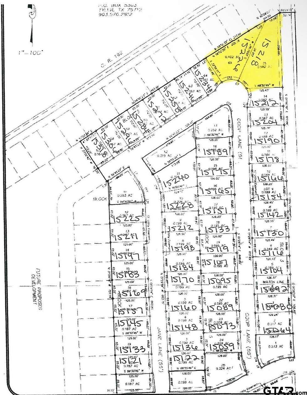 0.2 Acres of Land for Sale in Tyler, Texas