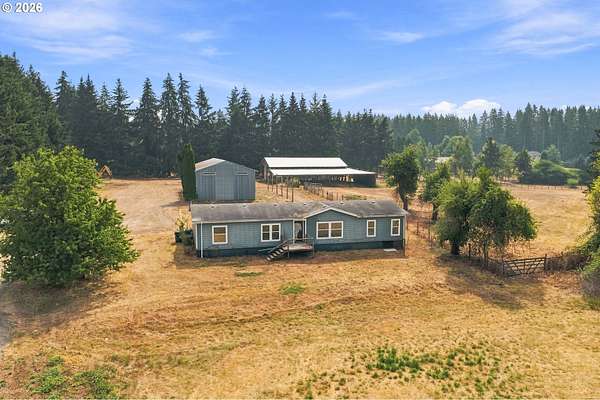 6.77 Acres of Land with Home for Sale in Oregon City, Oregon