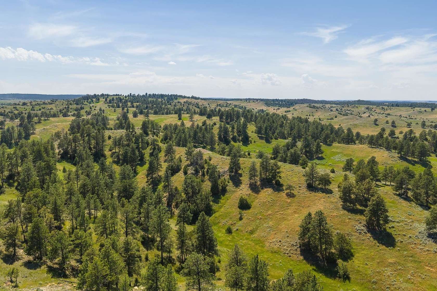 286 Acres of Land with Home for Sale in Hulett, Wyoming