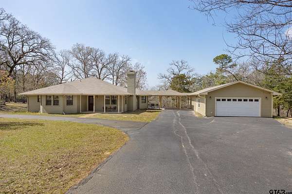 10 Acres of Land with Home for Sale in Frankston, Texas