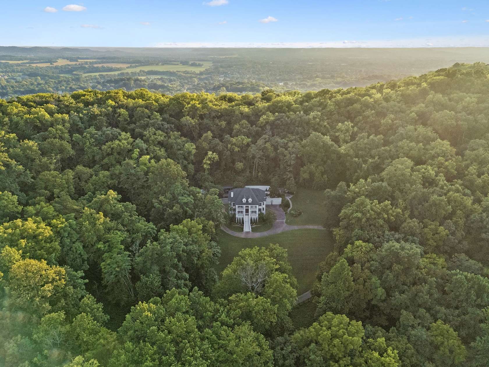 20.7 Acres of Recreational Land with Home for Sale in Franklin, Tennessee