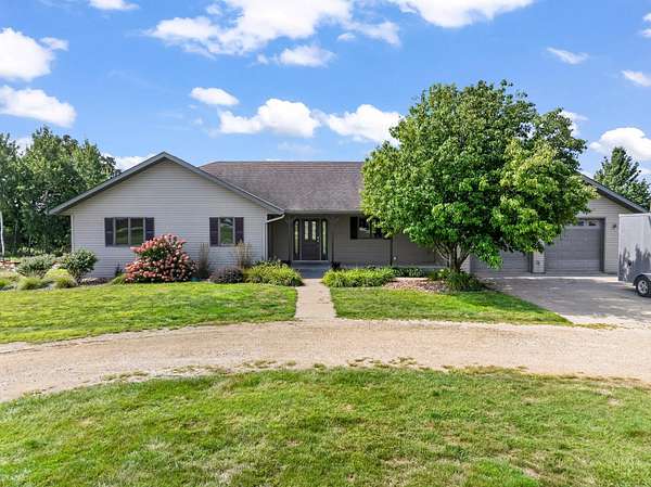 5 Acres of Land with Home for Sale in West Concord, Minnesota