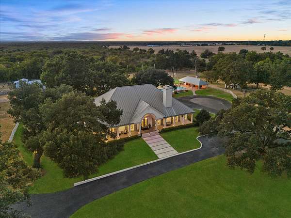 12.7 Acres of Land with Home for Sale in Terrell, Texas