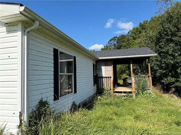 5.49 Acres of Land with Home for Sale in Salem, Indiana