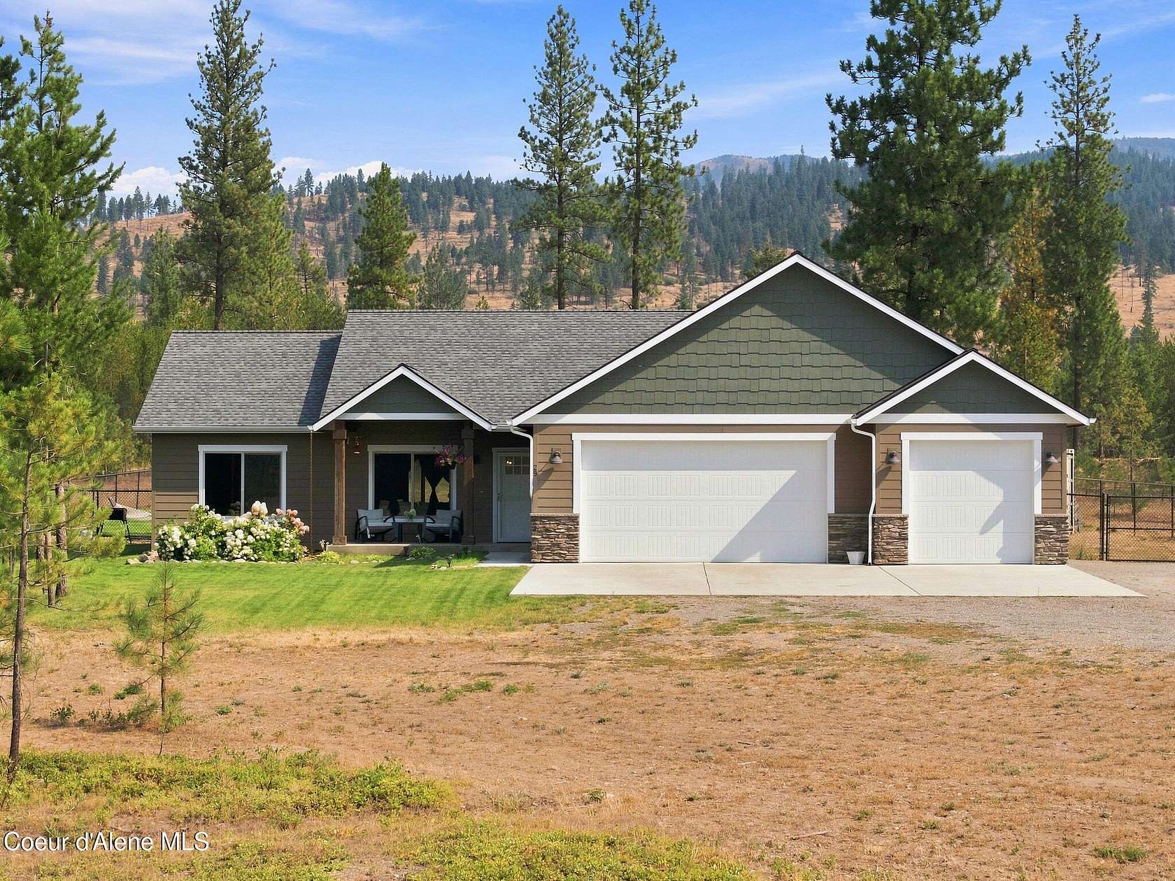4.55 Acres of Land with Home for Sale in Blanchard, Idaho