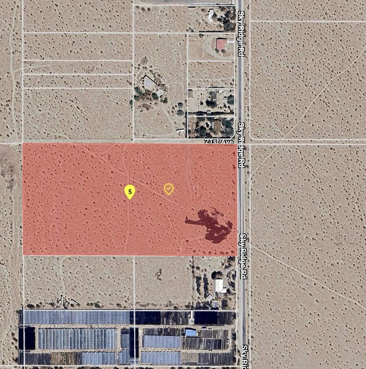 19.6 Acres of Land for Sale in Sky Valley, California