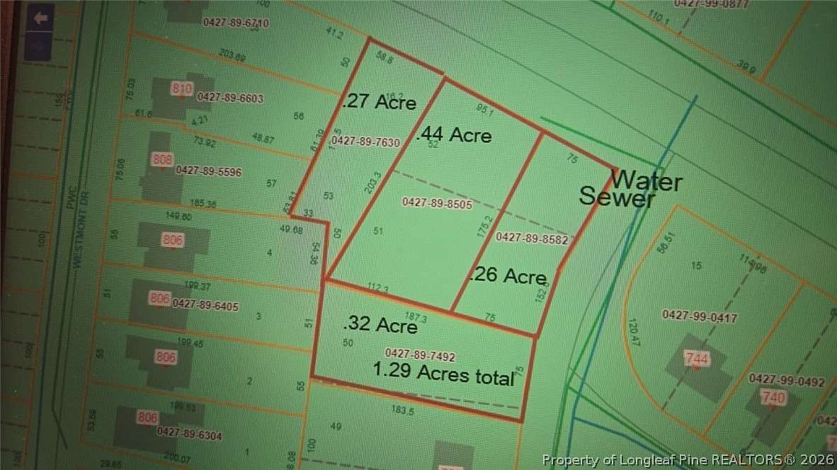 1.29 Acres of Land for Sale in Fayetteville, North Carolina
