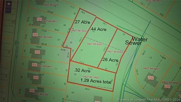 1.29 Acres of Land for Sale in Fayetteville, North Carolina