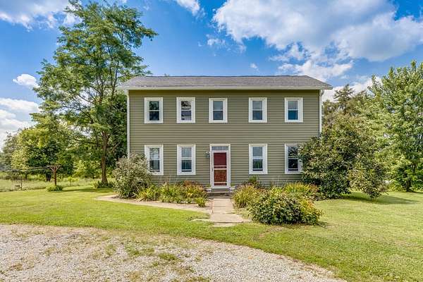 21.2 Acres of Agricultural Land with Home for Sale in Connersville, Indiana