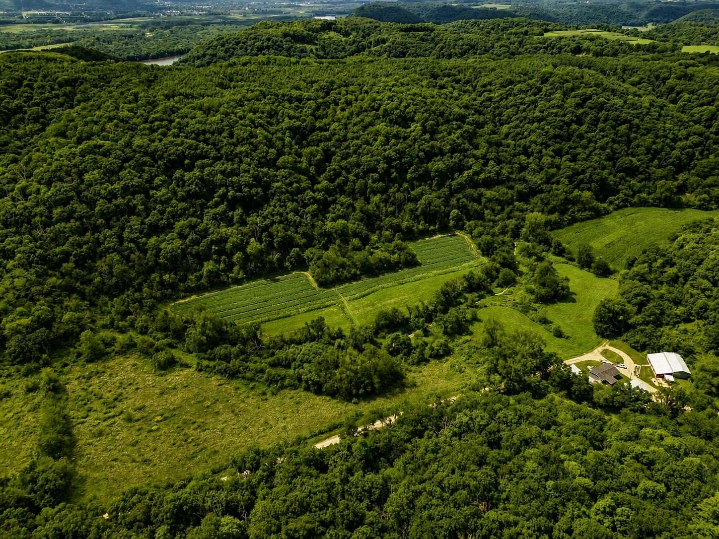 118 Acres of Recreational Land with Home for Sale in Boscobel, Wisconsin