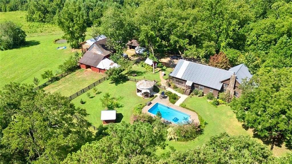 7.32 Acres of Land with Home for Sale in Commerce, Georgia