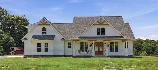 8.6 Acres of Land with Home for Sale in Greeneville, Tennessee