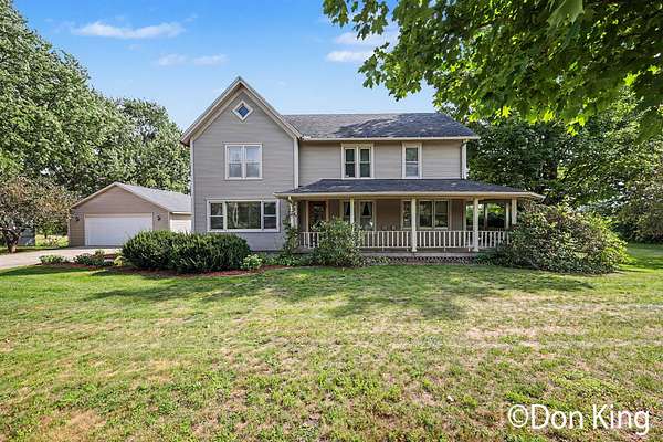 4.6 Acres of Land with Home for Sale in Sparta, Michigan