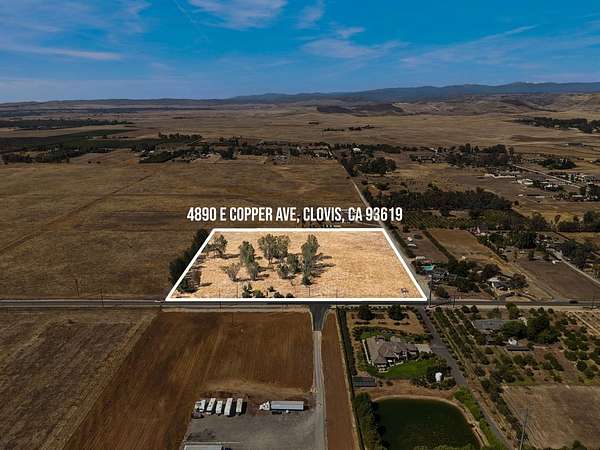 10 Acres of Residential Land for Sale in Clovis, California
