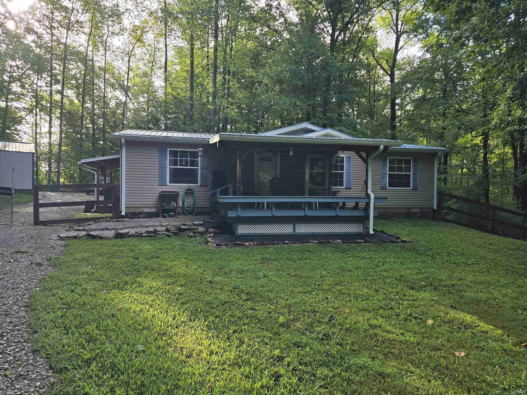 5.74 Acres of Land with Home for Sale in Freedom, Indiana