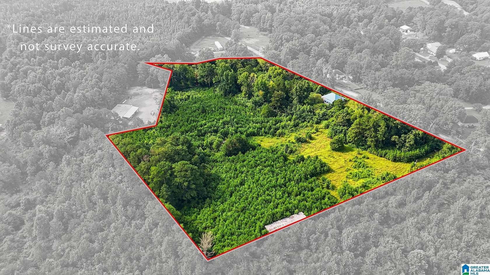 9.6 Acres of Land with Home for Sale in Warrior, Alabama