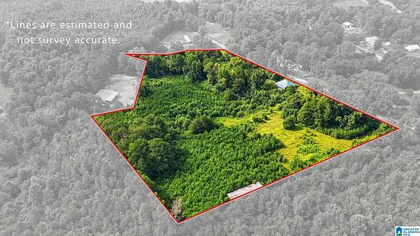 9.6 Acres of Land with Home for Sale in Warrior, Alabama