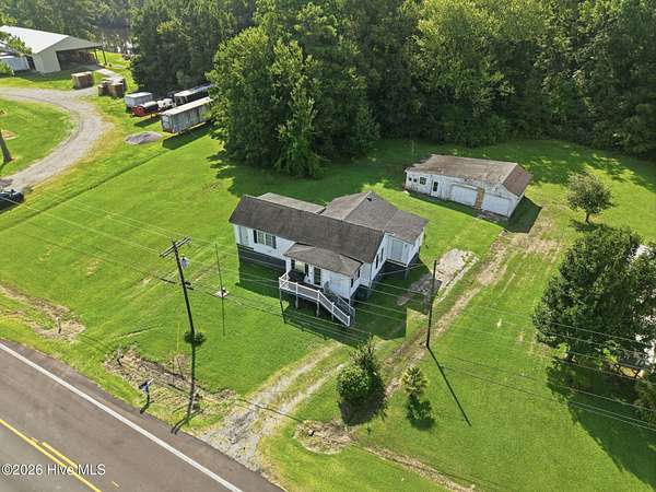 1.79 Acres of Land with Home for Sale in Swan Quarter, North Carolina
