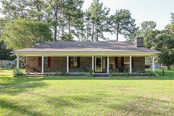 11 Acres of Recreational Land with Home for Sale in Guyton, Georgia