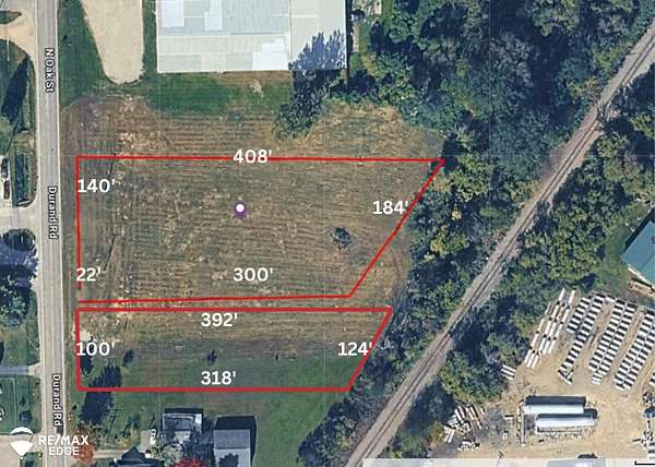 2.54 Acres of Commercial Land for Sale in Durand, Michigan