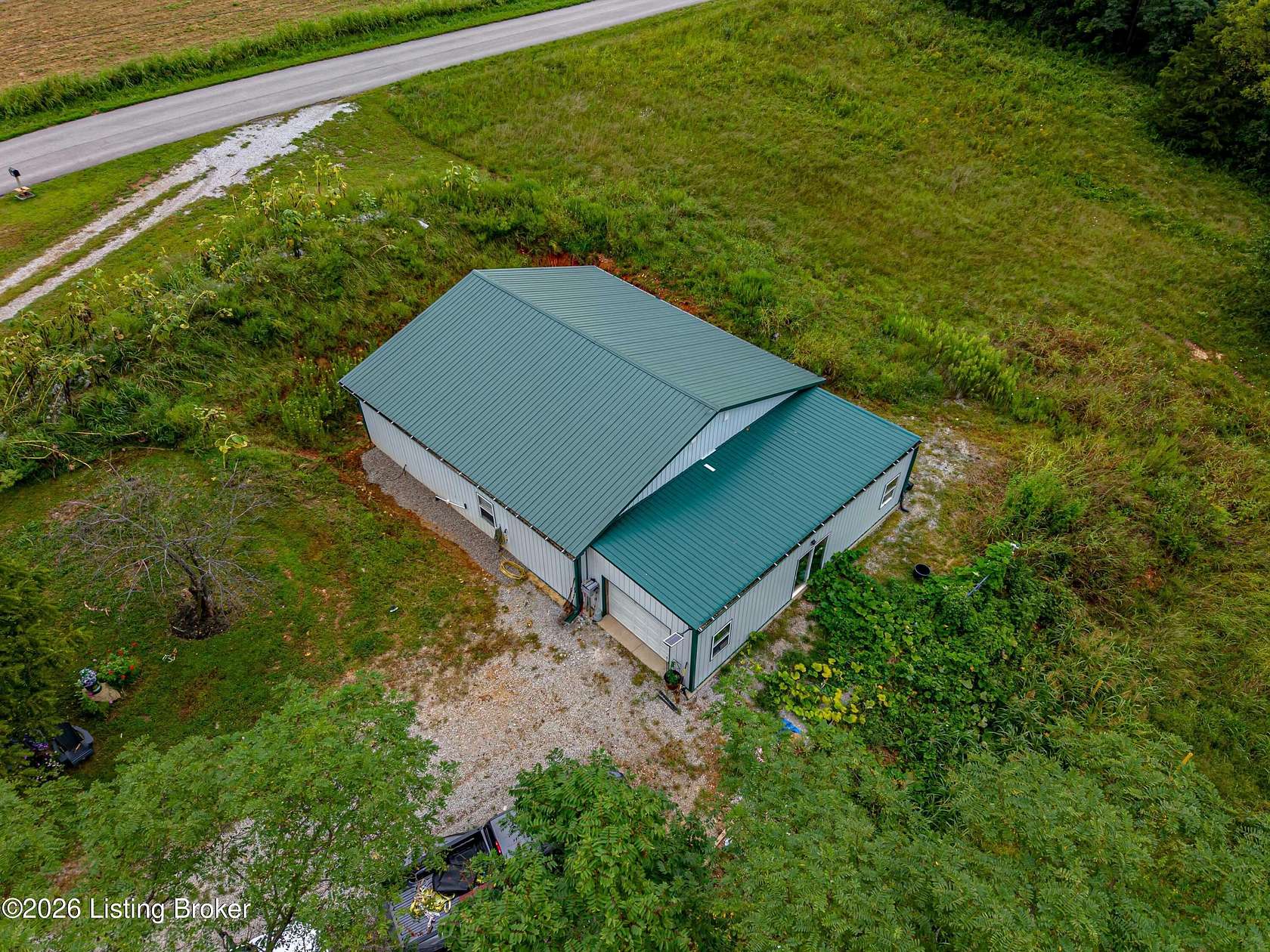10 Acres of Land with Home for Sale in Bedford, Kentucky